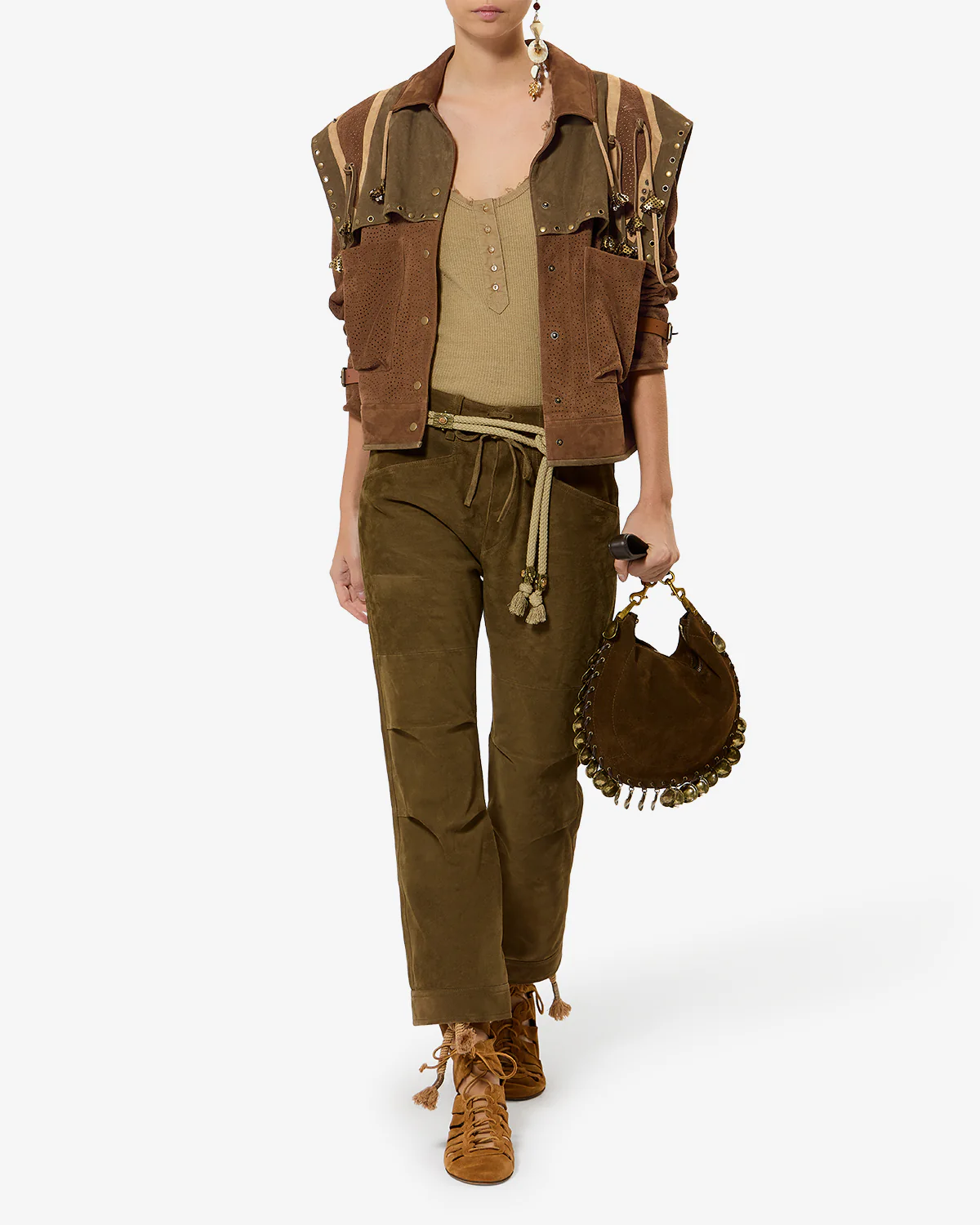 VESTE EN CUIR KAYAE - Image 4